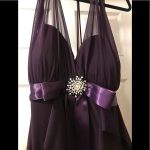 Purple! Fun! Stunning dress! Plus size 20!